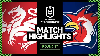 St. George Illawarra Dragons v Sydney Roosters | Match Highlights | Round 17, 2013 | NRL