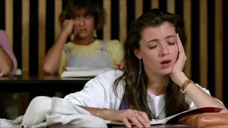 Sloane's Boring Class – Ferris Bueller's Day Off (1986)