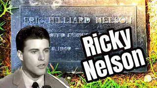 RICKY NELSON - Visiting The Teen Idol's Grave Site At Forest Lawn Cemetery, Hollywood Hills, CA