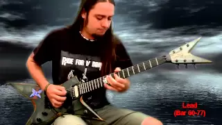 PANTERA FLOODS solo and outro by Attila Voros of Vulgar Display Of Cover PANTERA tribute