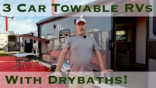 3 Small Campers With Dry Baths by TLRV | RoveXL Bunkhouse | Rove Lite 14FB | Falcon 2.0 Caravans