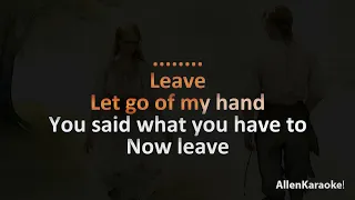 Glen Hansard - Leave (Once OST) (Karaoke)