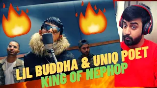 INDIAN RAPPER BREAKDOWNS | SACAR aka Lil Buddha ft Uniq Poet - King of NEPHOP | #KatReactTrain