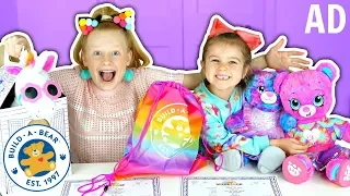 HUGE BUILD-A-BEAR SHOPPING HAUL! | Fizz Sisters