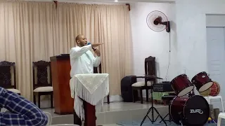 Bajo el tema "Solo clama". Pastor Maikony Beltre