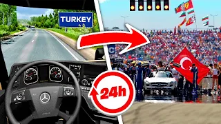 Road Trip to the 2021 Turkish Grand Prix in 24 hours..... in ETS2