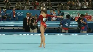 Nastia Liukin (USA) Floor Team Finals 2008 Beijing Olympic Games