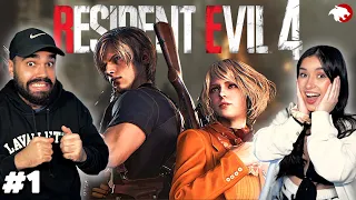 OUR FIRST TIME PLAYING A RESIDENT EVIL GAME - RESIDENT EVIL 4 REMAKE - PART 1