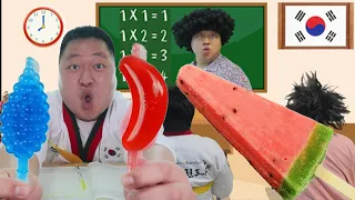 [bogil] Tiktok Jelly Mukbang 수업시간에 쌤 몰래 틱톡젤리 오지게 먹기ㅋㅋ