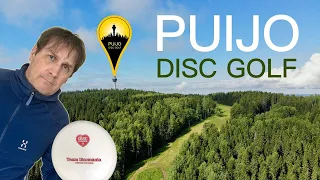 Aamu Suomen parhaalla frisbeegolfradalla - Puijo Disc Golf | Kuopio Finland // @MakariosK