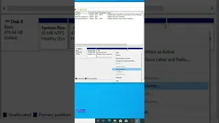 How to create a new partition in the Windows PC