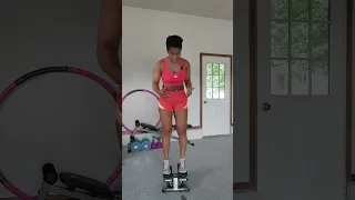 Flat Stomach Excercise On The Mini Stepper