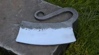 Forging a Herb Chopper from an Old Leaf Spring