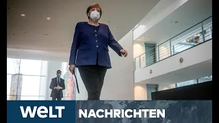 WELT NEWSSTREAM: Wider der Trägheit - Merkel genervt vom mangelnden Tempo im Kampf gegen Corona