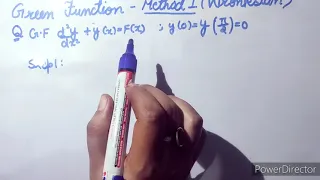 Green's function-Method 1