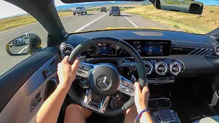 2021 Mercedes-AMG CLA45 4Matic+ - POV Test Drive (Binaural Audio)