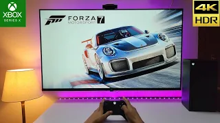 Forza Motorsport 7 Xbox Series X (4K HDR 60FPS)