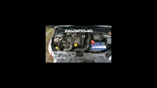 RENAULT CLIO 2016 1.5 dCI 75 HP ENGINESOUND #engine #renault #clio #test