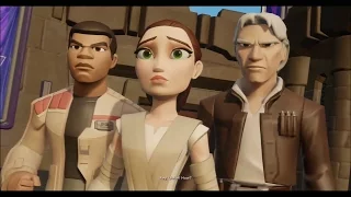 Disney Infinity 3.0 - The Movie (Star Wars: The Force Awakens Playset) - All Cutscenes & Boss