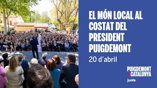 🎥 Acte del president Carles Puigdemont amb el món local (20/04/2024)