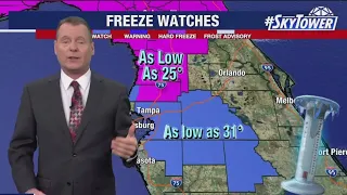 Tampa Bay forecast Thursday, Dec. 22