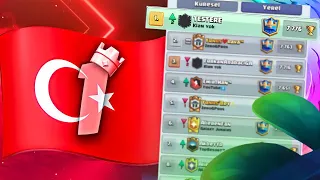 🇹🇷Türkiye’de 1.oldum🥇🥇- Dünya 🔝50 (Top 50 in the World💎) Clash Royale