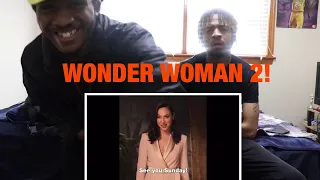 Wonder Woman 2 (Teaser Trailer) Reaction 😯