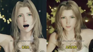 Comparison Aerith sing No Promises to Keep - Final Fantasy VII Rebirth