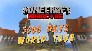 I Survived 5,000 Days in HARDCORE Minecraft | World Tour