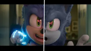 Werehog vs Sonic the Hedgehog Movie 2 OLD Design VS NEW Design