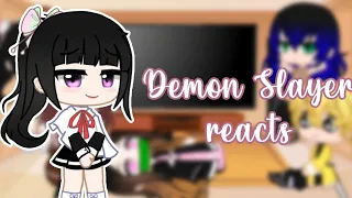 Demon Slayer react to edits [Manga Spoilers] Warning : Cringe || Credits in desc