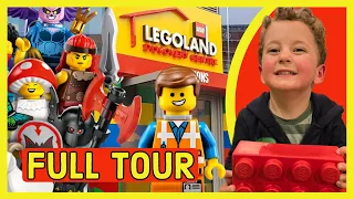 Legoland Discovery Centre Birmingham | Full Walkthrough 2024 | Rides, Building, Softplay & More