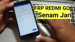 Bypass Frp Redmi Go lupa akun google tanpa komputer