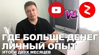 В Ютуб или Яндекс Дзен? Какой блог начинать вести для заработка денег в 2019? Итоги 9 недели в Дзен