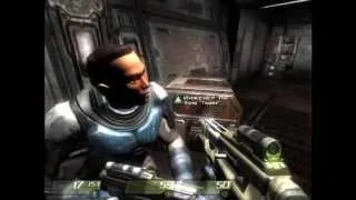 Quake 4 прохождение - часть 3 подступы к ангару