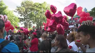Hundreds mourn Atlanta rapper Trouble at vigil