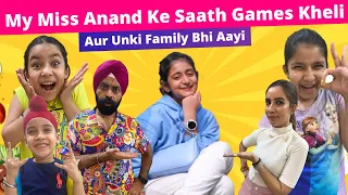 My Miss Anand Ke Saath Games Kheli - Aur Unki Family Bhi Aayi | RS 1313 VLOGS | Ramneek Singh 1313