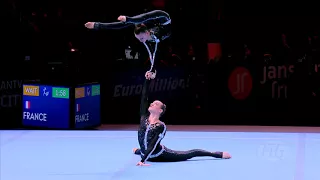 2018 Acrobatic Worlds – Israel, Women’s Pair Qualifications