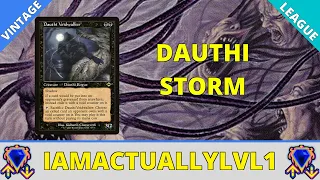 A combo relic from a bygone era - Dauthi Tendrils Storm!