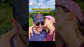 Chris Evans with his girlfriend Alba Baptista #shorts #chrisevans #shortvideo #celebrity