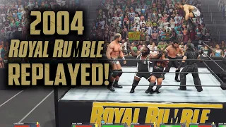 I Replayed The 2004 Royal Rumble & It Ended In Spectacular Fashion!