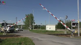 Železniční přejezdy Protivín - 12.5.2022 / Czech railroad crossings