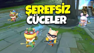 5 Teemo Alıp Midden Rakip Base'e Mantar Attık Bu Resmen Hile