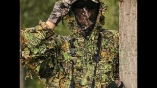 3D GHILLIE SUITS CAMOUFLAGE CLOTHING JACKET AND PANTS