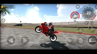 Extreme motorbike gameplay video.