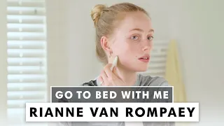 Model Rianne Van Rompaey's Nighttime Skincare Routine | Go To Bed With Me | Harper's BAZAAR