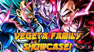 UNTOUCHABLE Vegeta Family Team! | Dragon Ball Legends PvP