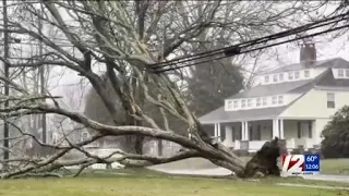 Damage across Southern New England as heavy storms roll through