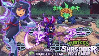 TMNT: Shredder's Revenge - Gnarly No Death Clear (Karai / Arcade Mode)