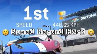 Speed Record Hack • Works with every car and every race. ￼